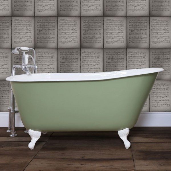 Cast Iron Deep Tub Bath 1450mm