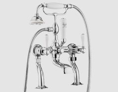 Belgravia tap with shower attachment in chrome