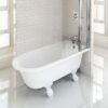 Burlington Hampton Showering 150cm Bath RH