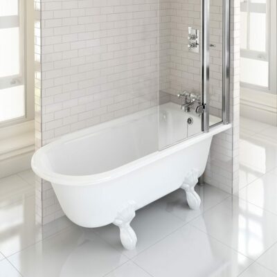 Burlington Hampton Showering 150cm Bath RH