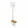 Burlington High Level Toilet - Flush Rod - Dual Flush