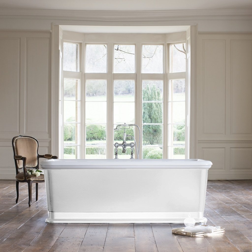Burlington London Rectangle Soaking Bath Tub