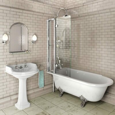 Burlington Hampton Showering 170cm Bath LH