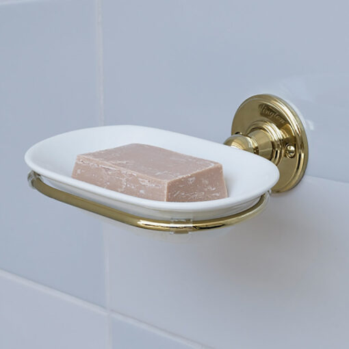 Traditiobal-Brass-Burlington-Soap-Dish