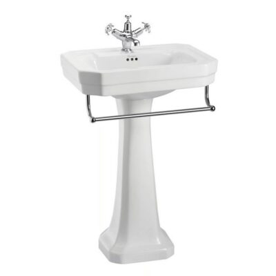 Burlington Victorian 56cm Basin with Standard Pedestal - Image 2