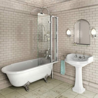 Burlington Hampton Showering 170cm Bath RH