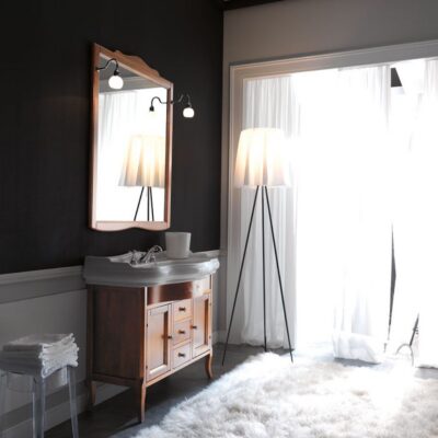 Retro 92cm Framed Mirror - Image 2