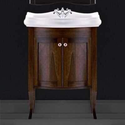 Retro 69cm Vanity Cabinet and Washbasin