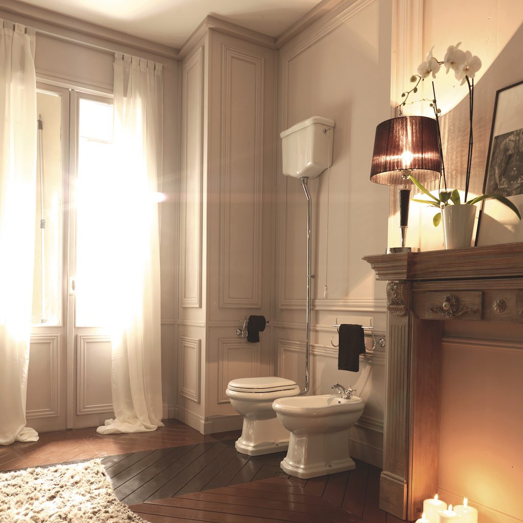 Retro High Level Toilet