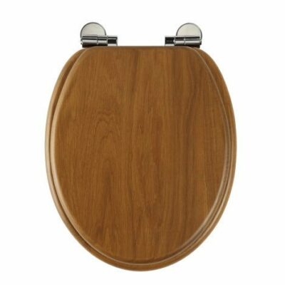 Roper Rhodes Traditional Oval Toilet Seat - Honey Oak