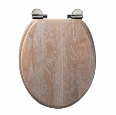 Roper Rhodes Traditional Oval Toilet Seat - Limed Oak