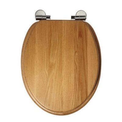 Roper Rhodes Traditional Oval Toilet Seat - Natural Oak