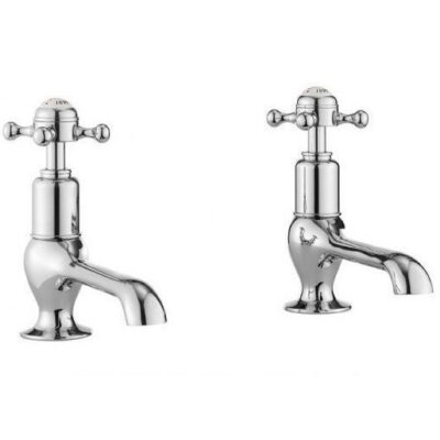 Belgravia Crosshead Basin Taps (Long Spout)