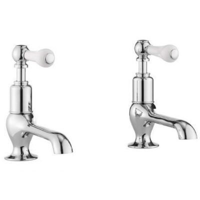 Belgravia Lever Basin Taps (Long Spout)