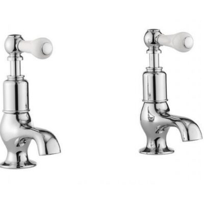 Belgravia Lever Basin Taps (Short Spout)