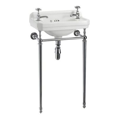 Burlington Edwardian Cloakroom 51cm Basin and Stand