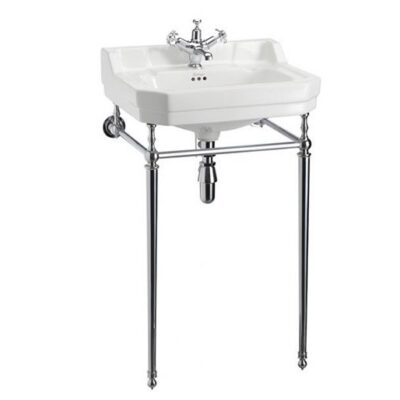 Burlington Edwardian 56cm Basin with Stand