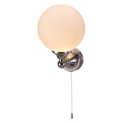 Burlington Edwardian Single Round Light with Pull Cord