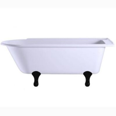 Burlington Hampton 170cm Right Handed Showering Bath with Standard Feet - Image 3