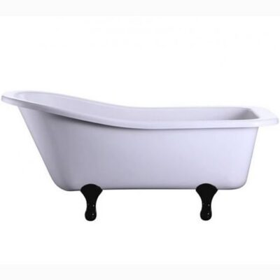 Burlington Harewood Slipper Bath with Standard Feet - 1690mm - Image 2