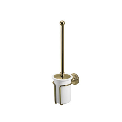 burlington-classic-wall-mounted-gold-brush-holder