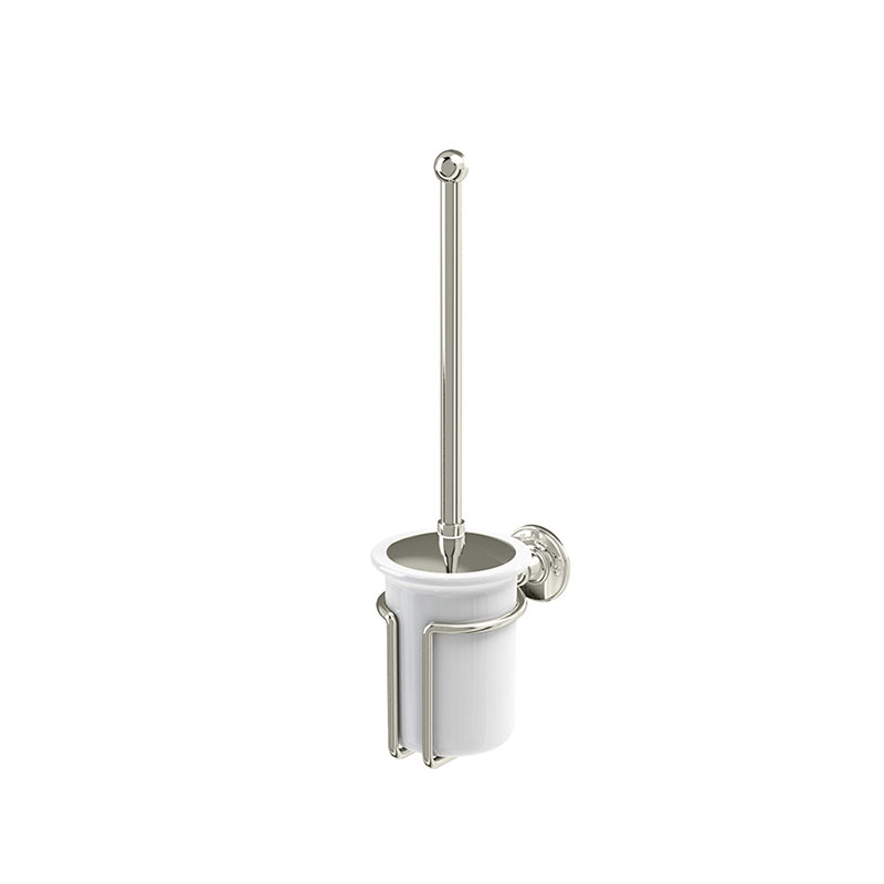 Burlington Toilet Brush and Holder from Burlington traditional accessories