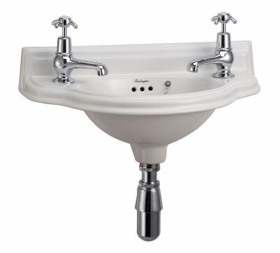 Burlington Small 50.5cm Curved Front Cloakroom Basin