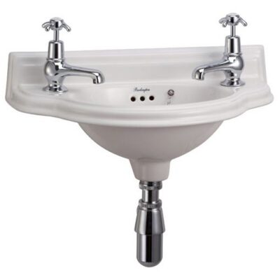 Burlington Small 50.5cm Curved Front Cloakroom Basin