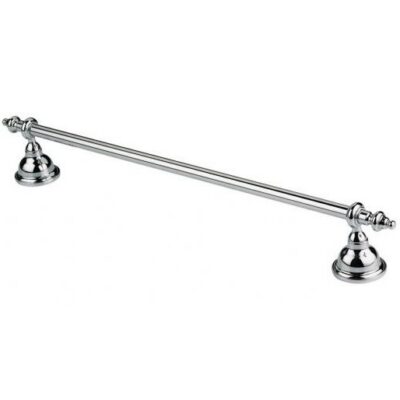 Imperial Single 60cm Towel Rail - Chrome | 50% OFF