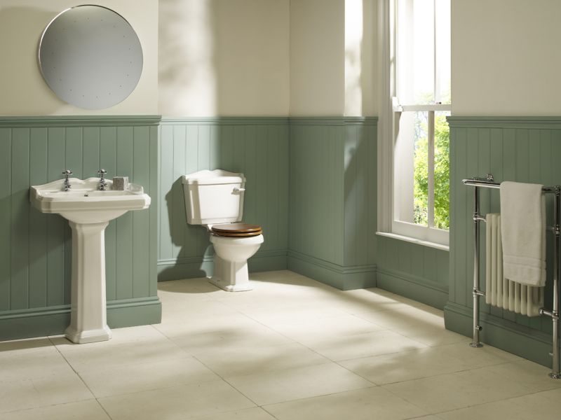 budget traditional bathroom suite