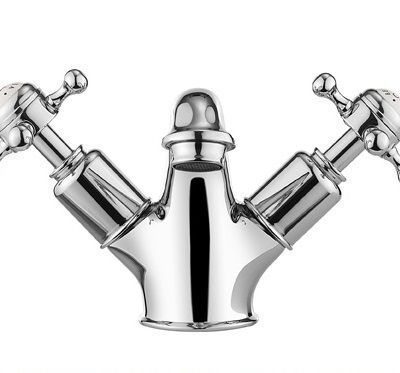 Belgravia Crosshead Basin Mono Mixer Tap with Pop-Up-Waste - Image 2