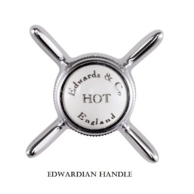 Edwards & Co 3 Hole Basin Mixer with Original Spout - Image 3