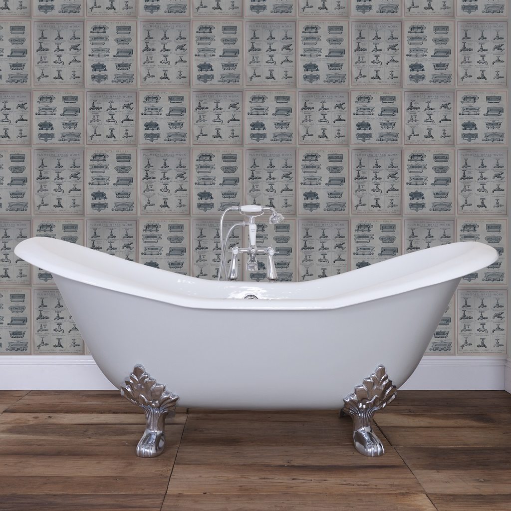 Cast Iron Raised Double Ended Bath 1825mm Old Fashioned Bathrooms Cast Iron Raised Double Ended Bath 1825mm Old Fashioned Bathrooms
