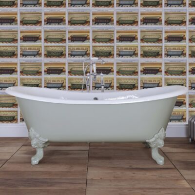 Cast Iron Orford Raised Double Ended Bath 1840mm