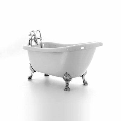 Crystal Roll Top Slipper Bath