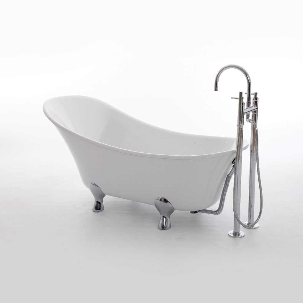 floor mounted bath tap example