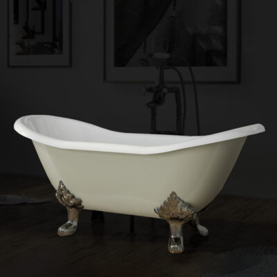 Cast Iron Raised Double Ended Bath 1560mm