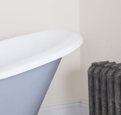 Hurlingham Byron Cast Iron Bath 1560mm - Image 3