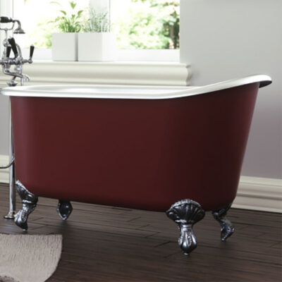 Hurlingham Shelley Cast Iron Bath 1370mm - Image 2