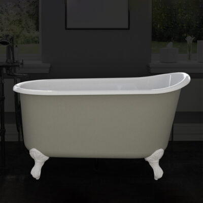 Cast Iron Deep Tub Bath 1370mm