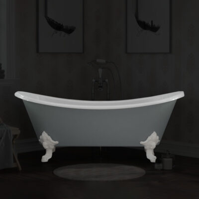 Cast Iron Orford Raised Double Ended Bath 1840mm