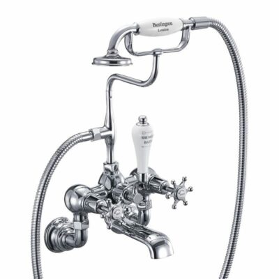 Burlington Birkenhead Regent bath shower mixer - wall mounted