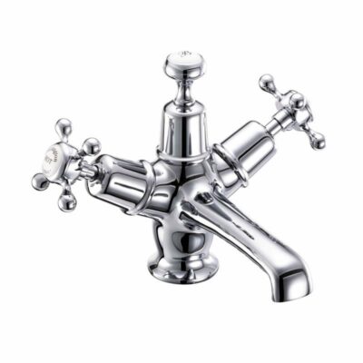 Burlington Claremont basin mixer with click-clack waste