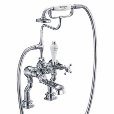 Burlington Claremont Regent bath shower mixer - deck mounted