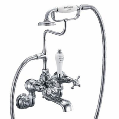 Burlington Claremont Regent bath shower mixer - wall mounted.