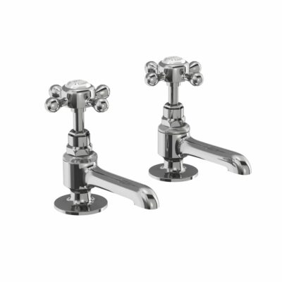 Burlington Stafford long nose basin pillar taps