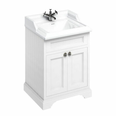 Burlington-Freestanding-65-Vanity-Unit-with-Doors-and-Classic-Basin---matt-white