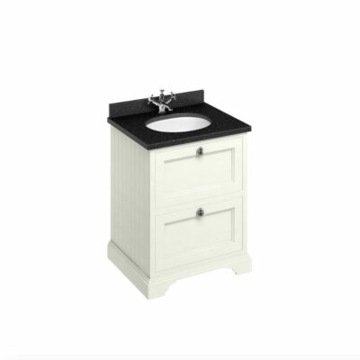 Burlington Freestanding Vanity Unit - Minerva Black Top