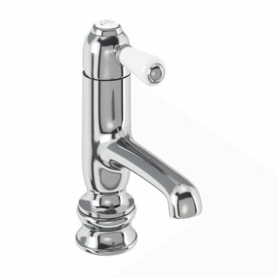 Burlington Chelsea Regent straight basin mono tap without pop-up waste