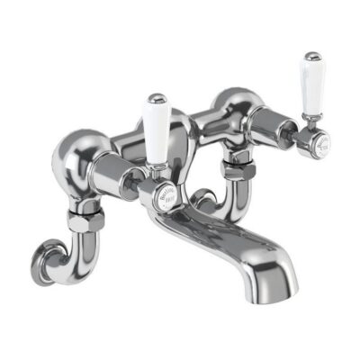 Burlington Kensington Bath Filler - Wall Mounted